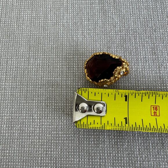 Amethyst color necklace and earrings - Picture 8 of 12